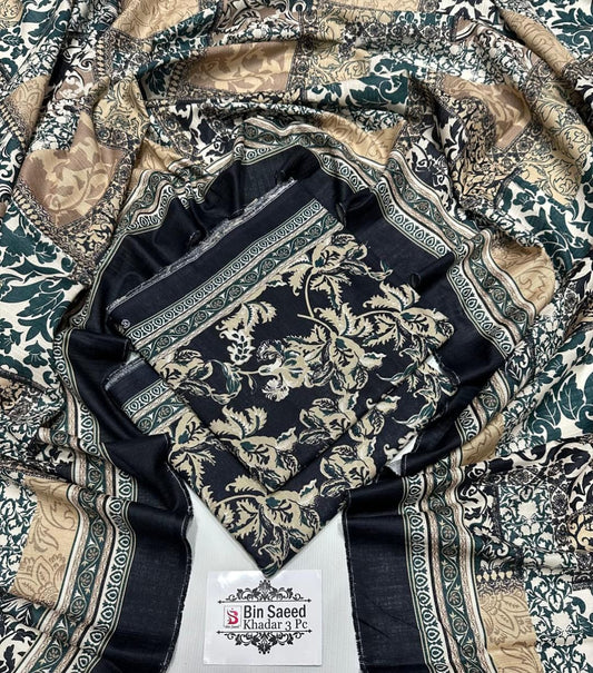 Bin Saeed Soft Khaddar – Stylish, Durable & Trendy Look